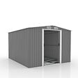 CONCEPT USINE - Abri de jardin en metal 8.08m2 Gris JURA - vignette