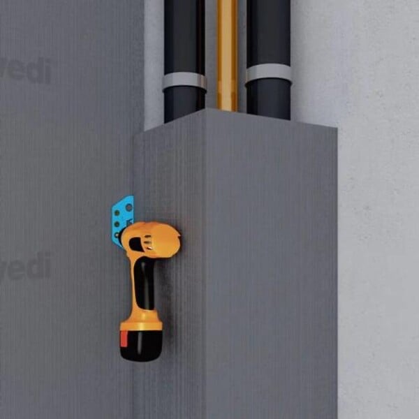 WEDI - Coffre d'habillage WEDI Mensolo L - 2500 x 200 x 200mm - large