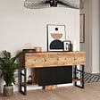 CONCEPT USINE - Console avec rangements style industriel TARI - vignette