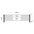 CONCEPT USINE - Meuble TV industriel 180 cm SYN - vignette