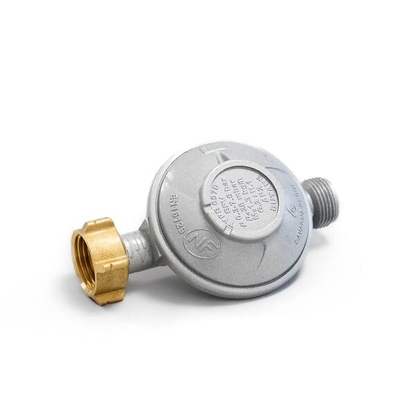 PROWELTEK - Détendeur gaz BUTANE 28 mbar avec limiteur de débit Raccords 20/150 & G1/2. - large