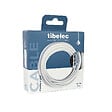 TIBELEC - Câble plastique plat 3m blanc - vignette