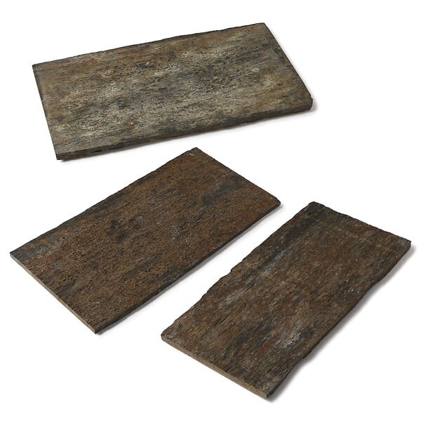 RO'MA NATURE - Pas japonais Rectangle Schiste 100x50x3-7 cm (lot de 20) - large