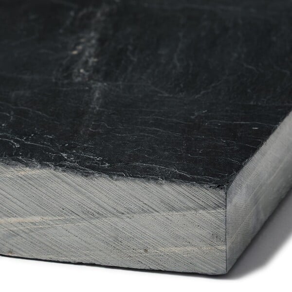 RO'MA NATURE - Pas japonais Trapèze Ardoise Noire 80x30/50x3 cm (lot de 5) - large