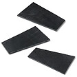 RO'MA NATURE - Pas japonais Trapèze Ardoise Noire 80x30/50x3 cm (lot de 5) - vignette