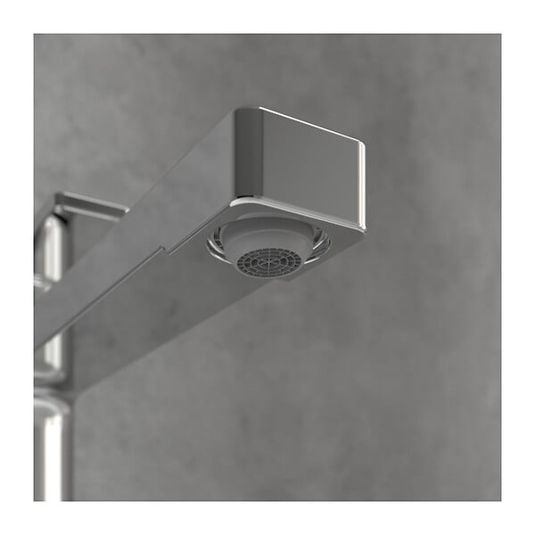 VILLEROY & BOCH - Villeroy & Boch Architectura Mitigeur Monocommande Surélevée pour Lavabo,avec vidage, Chrome  (TVW10300500061) - large