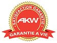 AKW - Main courante en T époxy blanc 600x1200mm - AKW - 01245WH - vignette