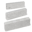 RO'MA NATURE - Bordure de jardin Pierre de l'Atlas Gris 50x15x8 cm (lot de 10 bordures soit 5 mètres) - vignette