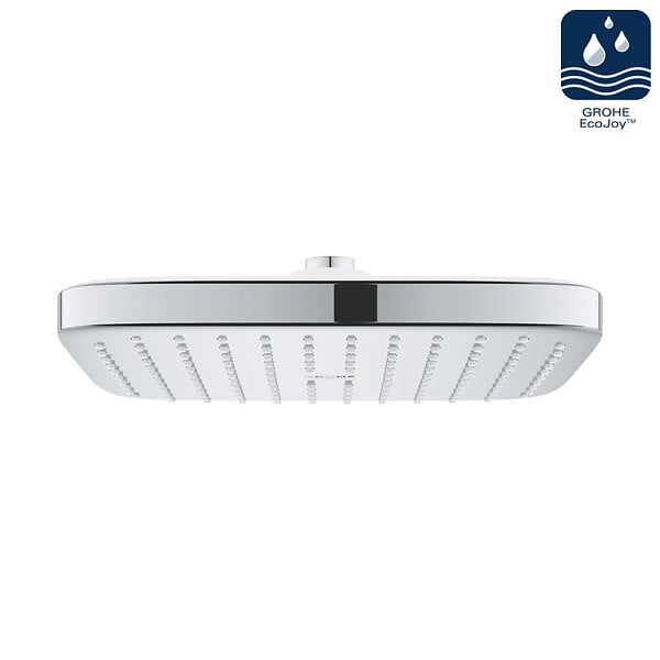 GROHE - Grohe Vitalio Comfort 250 Douche de tête 1 jet, Chrome (26695000) - large
