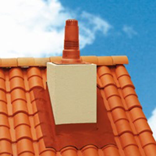 UBBINK - Kit complet pour raccordement chaudières ⌀80 - large