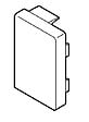 OBO BETTERMANN - Embout AX EMB5016 54x16x18mm blanc - OBO BETTERMANN - 6131288 - vignette