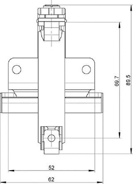 FERCO - Compas OF axe à  9mm recouvrement 20mm â€“ FERCO - 6-39147-20-0-1 - large