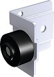 MANTION - Manchon raccordement nu pour rail 50x40mm - MANTION - 5041M - vignette