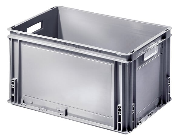 SETAM - Caisse manutention Athena 600x400x220mm pleine - SETAM - 2G6422B - large