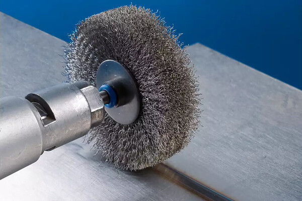 PFERD - Brosse plate sur tige RBU 8015/6 inox 0,30 - PFERD - 43106003 - large