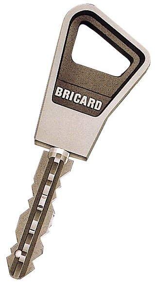 BRICARD - Mécanisme 3 points vertical fouillot sans bille blanc gauche - BRICARD - 1101002 - large
