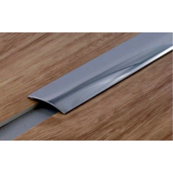 DINAC - Barre de seuil adhésive Dinac 083 m inox brillant  071233 - large