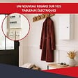 ATOLE - Coffret d'habillage ATOLE 13 modules en acier blanc avec serrure à clef - H 79 x L 34 x P 14 cm - Réf. RCH300GSS - vignette