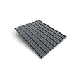 BRAVO THE SMART SOLUTION - Tôle bac acier - Toiture - Couverture - plaque H12+ Coloris Gris Anthracite RAL 7016 Dimensions 1200x906x0.40 mm - vignette