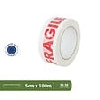PACK AND MOVE - Pack and Move - Lot 6 Rouleaux Ruban Adhésif Transparent "Fragile" Pour Emballage Et Déménagement - 100 M - Qualité Premium - vignette