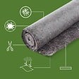 PACK AND MOVE - Pack and Move - Lot 15 couvertures de protection sol - 0,7 x 10 M - Travaux, déménagement, peinture - Anti-dérapant et hydrofuge - vignette