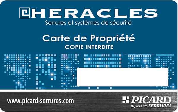 HERACLES - Double pompes VAKMOBIL pour serrure SERENIS diamètre 25mm - HERACLES - VK4017H0005 - large