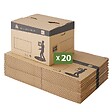 PACK AND MOVE - Pack and Move - Lot 20 cartons déménagement automatique - 60 x 50 x 40 cm - Poignées renforcées - vignette