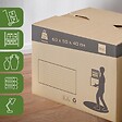 PACK AND MOVE - Pack and Move - Lot 20 cartons déménagement automatique - 60 x 50 x 40 cm - Poignées renforcées - vignette