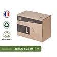 PACK AND MOVE - Pack and Move - Lot 36 cartons pour expédition - Taille L - 25 x 38 x 20 cm - Carton renforcé - 20 KG max - vignette