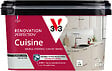 V33 PEINTURE - Peinture Rénovation Cuisine - Gris taupe - Satin - 2L - vignette