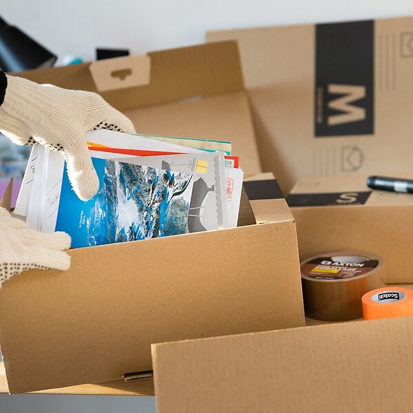 PACK AND MOVE - Pack and Move - Lot 24 cartons pour expédition - Taille M - 21 x 32 x 15 cm - Carton renforcé - 20 KG max - large