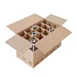 PACK AND MOVE - Pack and Move - Lot 255 croisillons de calage avec carton - Pour verres et bouteilles -55 x 30 x 30 cm -Carton renforcé - vignette
