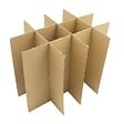 PACK AND MOVE - Pack and Move - Lot 255 croisillons de calage avec carton - Pour verres et bouteilles -55 x 30 x 30 cm -Carton renforcé - vignette