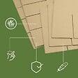 PACK AND MOVE - Pack and Move - Lot 255 croisillons de calage avec carton - Pour verres et bouteilles -55 x 30 x 30 cm -Carton renforcé - vignette