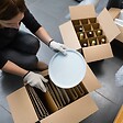 PACK AND MOVE - Pack and Move - Lot 255 croisillons de calage avec carton - Pour verres et bouteilles -55 x 30 x 30 cm -Carton renforcé - vignette