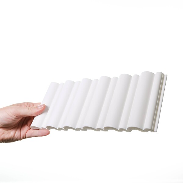ORAC DECOR - WX211 FLUTE - Panneau Revêtement Mural Décoratif 3d ? Orac Decor Carton complet , 260 cm - large