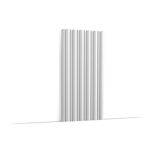 ORAC DECOR - WX211 FLUTE - Panneau Revêtement Mural Décoratif 3d ? Orac Decor A l'unité , 200 cm - large