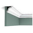 ORAC DECOR - CX124 Corniche plafond Orac Decor - 5x5x200cm (h x p x L) - moulure décorative polymère Pack 2 pièces - vignette