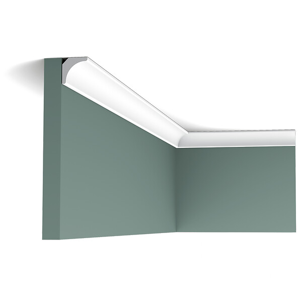 ORAC DECOR - CX133 Corniche plafond Orac Decor - 2x2x200cm (h x p x L) - moulure décorative polymère Carton 8 pièces - large