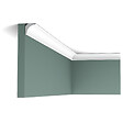 ORAC DECOR - CX133 Corniche plafond Orac Decor - 2x2x200cm (h x p x L) - moulure décorative polymère Carton 8 pièces - vignette