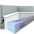 ORAC DECOR - SX186 Plinthe de rénovation Orac Decor - 13,8x2,2x200cm (h x p x L) - surplinthe décorative polymère Pack 2 pièces - vignette