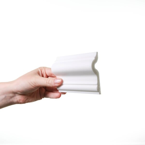 ORAC DECOR - PX202 Cimaise murale Orac Decor - 7,5x2,0x200cm (h x p x L) - moulure décorative polymère Carton complet - large