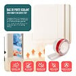 VOUNOT - Bas de porte isolant coupe froid 100 cm blanc - vignette