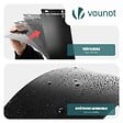 VOUNOT - Lot de 10 Bordure de jardin en métal flexible 100x18cm noir - vignette