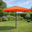 CONCEPT USINE - Parasol  terracotta  carré 2,95 x 2,95 m PALERME - vignette