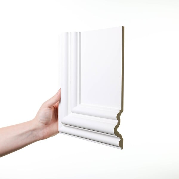 ORAC DECOR - W120 AUTOIRE - Panneau Mural Encadrement Soubassement 3d - 150x50x3,2cm (L x l x h) Orac Decor Carton complet - large