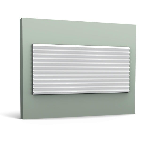 ORAC DECOR - W108 ZIGZAG - Panneau 3D Revêtement Mural Décoratif 3d - Orac Decor Carton complet , 260 cm - large