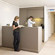 ORAC DECOR - CX100 Corniche plafond Orac Decor - 7x7x200cm (h x p x L) - moulure décorative polymère Pack 2 pièces - vignette