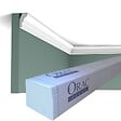 ORAC DECOR - CX111 Corniche Plafond Orac Decor - 2,5x1,5x200cm (h x p x L) - moulure décorative polymère Pack 2 pièces - vignette