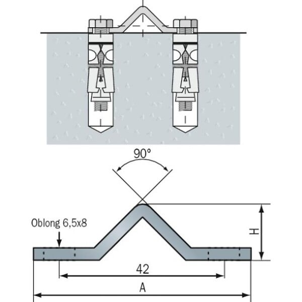 COMMUNELLO - RAIL G.TRIANGLE VISSER 3M 293 - large